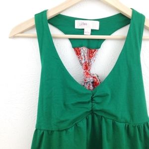 Anthropologie Tops - Anthro | Lilka Bow, Green Razorback Top Anthropologie Tops - Anthro | Lilka Bow, Green Razorback Top
